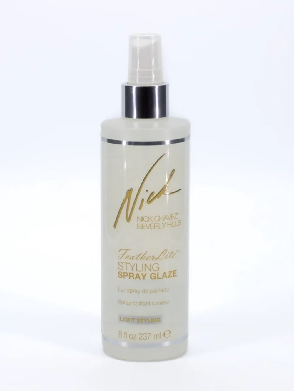 Nick Chavez FeatherLite Styling Spray Glaze — Light Styling (Clear)